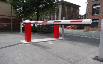 Traffic Barriers at GriceTec, Leeds